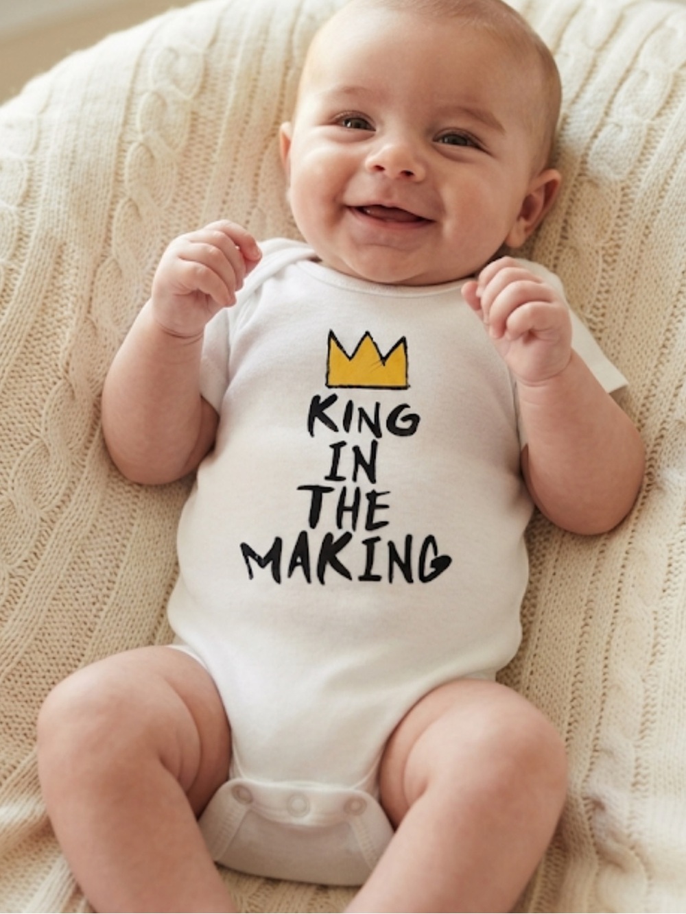KING in the making Gerber one piece size 3-6 M new without tag never worn